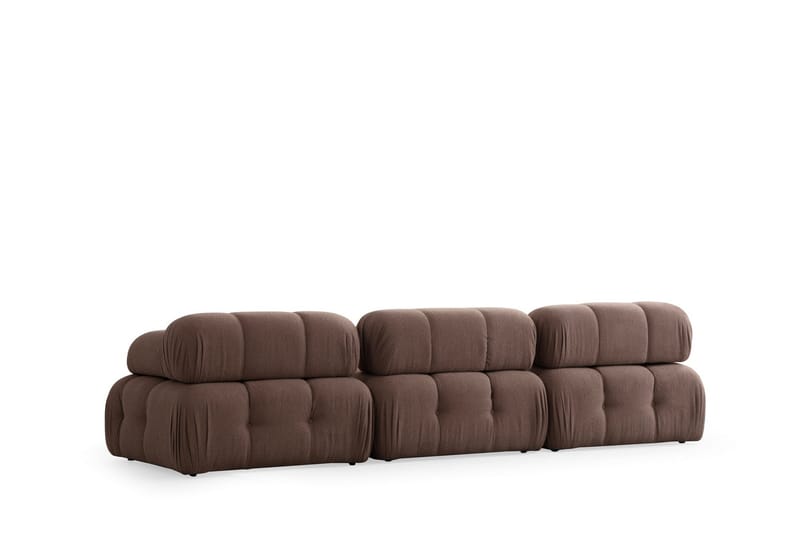 Bengul Boblende Sofa 3-sæders - Cappuccino - Møbler - Sofaer - 3 personers sofa