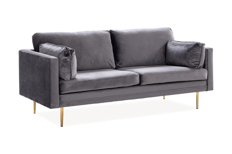 Bloom 3-pers. Sofa - Grå - Møbler - Sofaer - 3 personers sofa