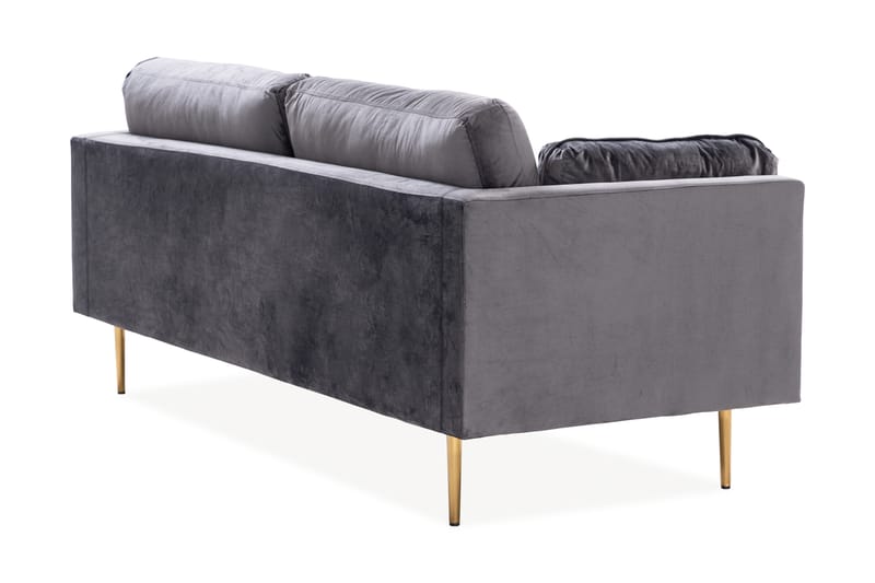 Bloom 3-pers. Sofa - Grå - Møbler - Sofaer - 3 personers sofa