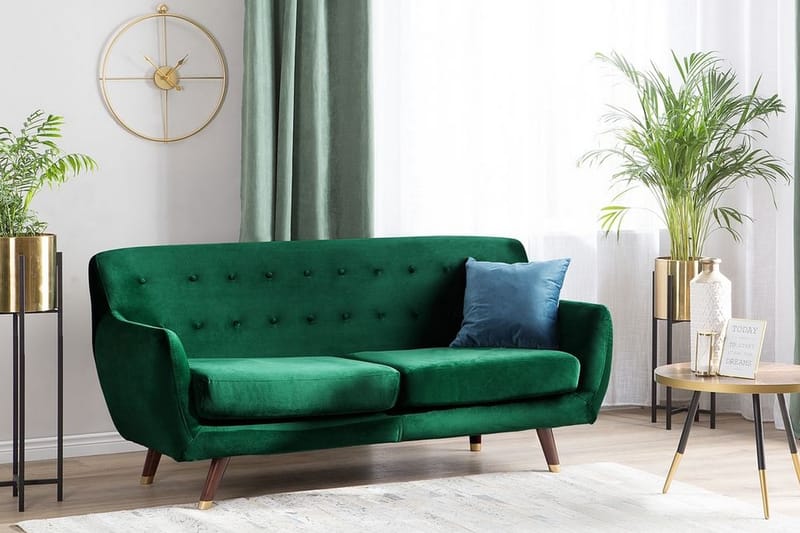 Bodo Sofa 3 sæder - Grøn - Møbler - Sofaer - 3 personers sofa