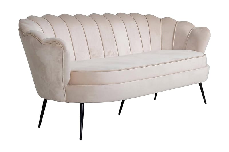 Calais 3-pers Sofa - Beige - Møbler - Sofaer - 3 personers sofa