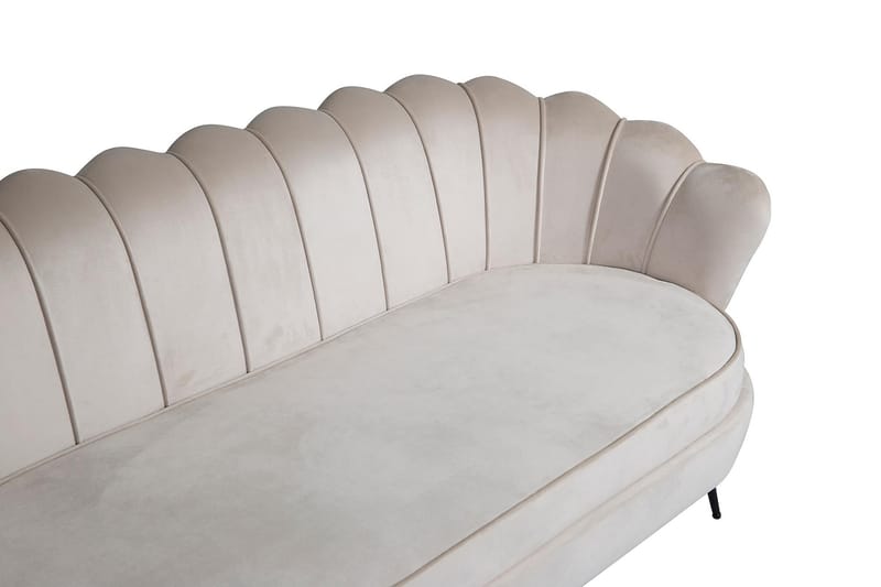 Calais 3-pers Sofa - Beige - Møbler - Sofaer - 3 personers sofa