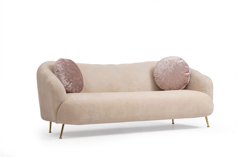 Caraquet Sofa 3-personers - Beige - Møbler - Sofaer - 3 personers sofa