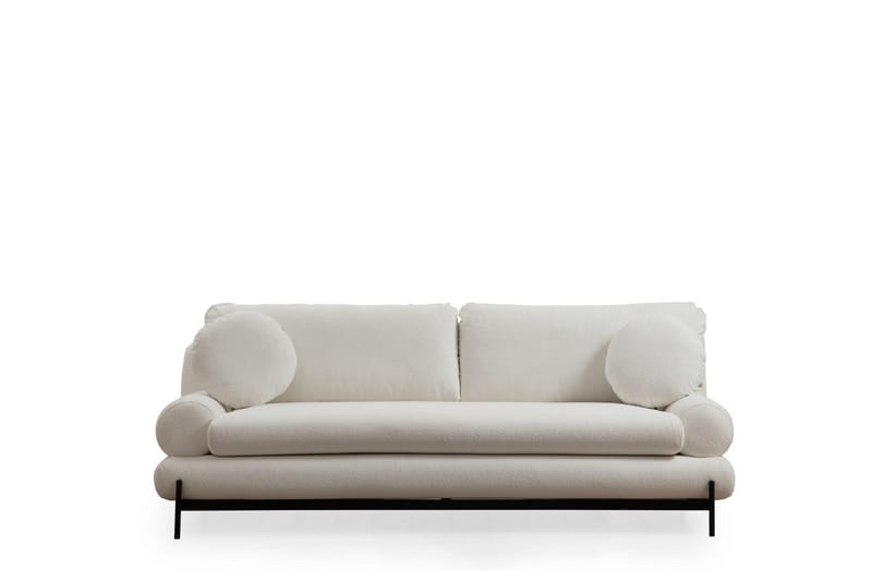 Cassius Sofa 3-personers - Hvid - Møbler - Sofaer - 3 personers sofa