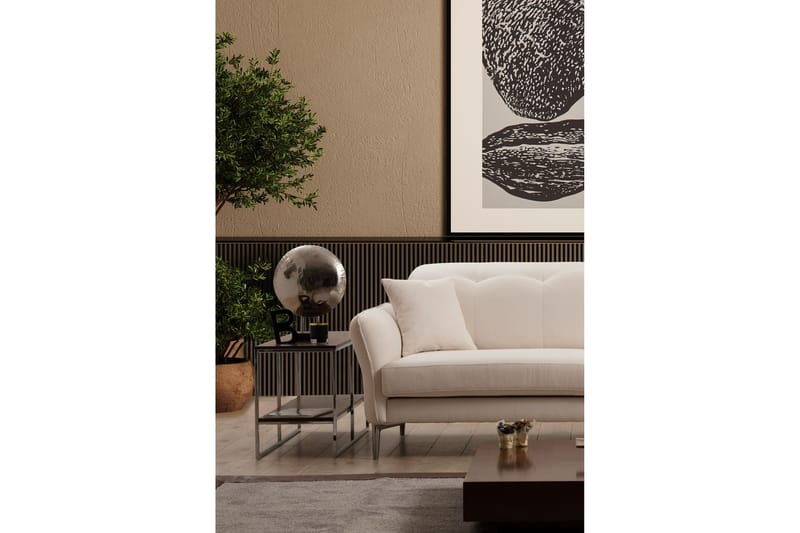 Chandara Sofa 3-seter - Hvid - Møbler - Sofaer - 3 personers sofa