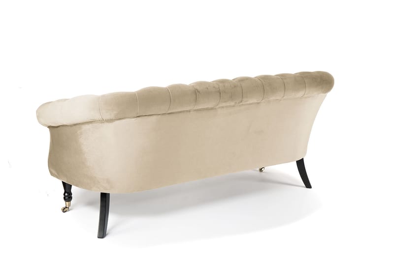 Chesterfield Ludovic Sofa 3-personers - Beige - Møbler - Sofaer - 3 personers sofa