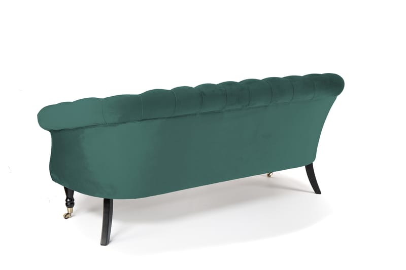 Chesterfield Ludovic Sofa 3-personers - Blågrøn - Møbler - Sofaer - 3 personers sofa