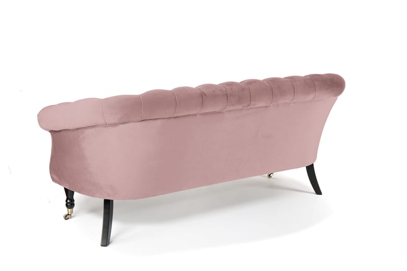 Chesterfield Ludovic Sofa 3-personers - Rosa - Møbler - Sofaer - 3 personers sofa