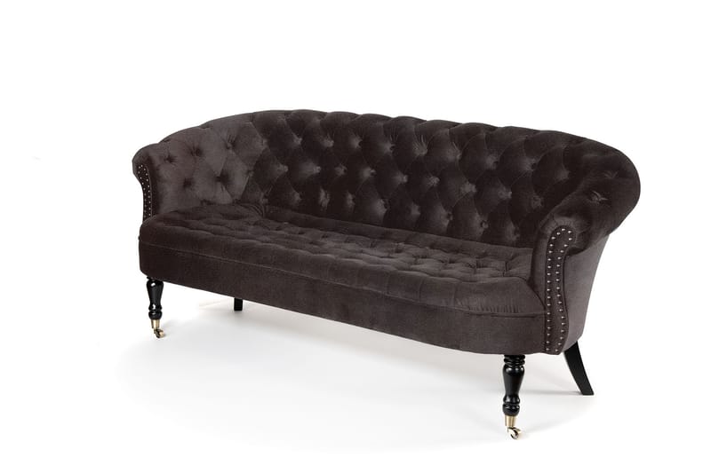 Chesterfield Ludovic Sofa 3-personers - Brun - Møbler - Sofaer - 3 personers sofa