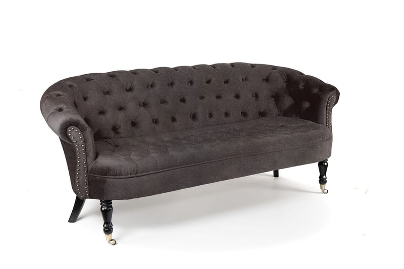 Chesterfield Ludovic Sofa 3-personers - Brun - Møbler - Sofaer - 3 personers sofa