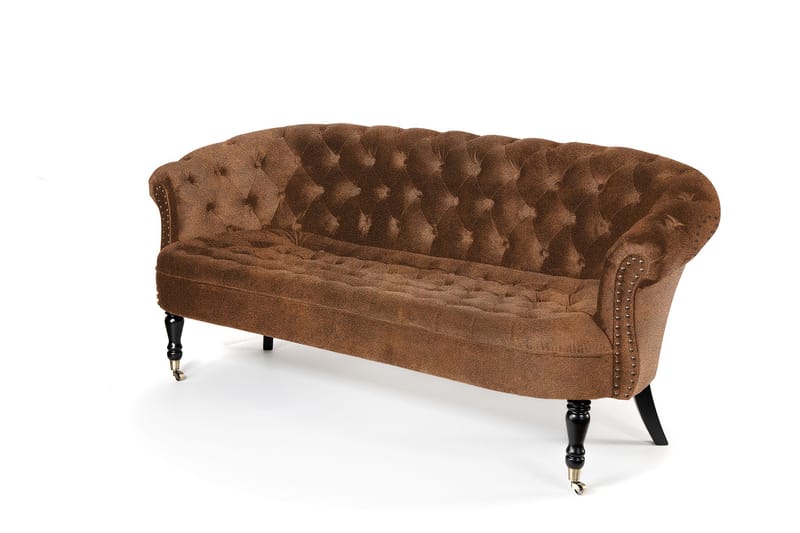 Chesterfield Ludovic Sofa 3-personers - Cognac - Møbler - Sofaer - 3 personers sofa