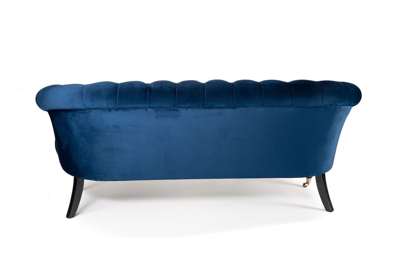 Chesterfield Ludovic Sofa 3-personers - Blå - Møbler - Sofaer - 3 personers sofa