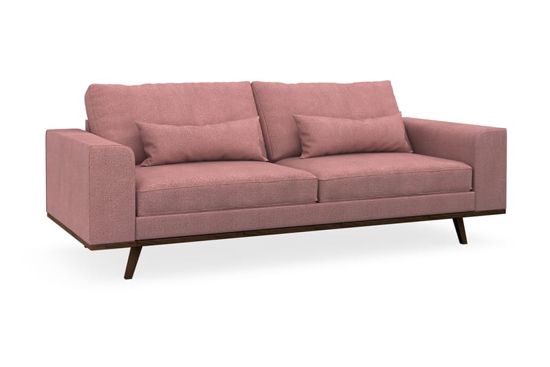 Copenhagen 3-Pers. Sofa - Lyserød - Møbler - Sofaer - 3 personers sofa