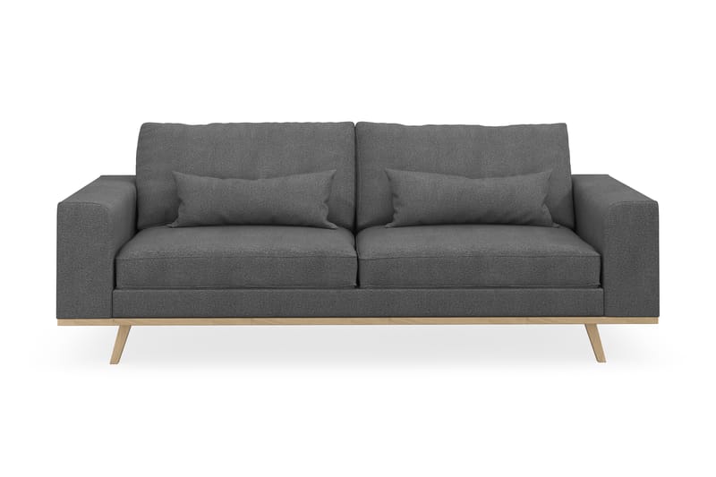 Copenhagen 3-Pers. Sofa - Grå - Møbler - Sofaer - 3 personers sofa