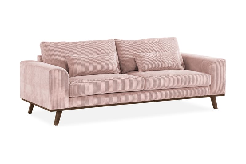 Copenhagen 3-Pers. Sofa - Lyserød - Møbler - Sofaer - 3 personers sofa