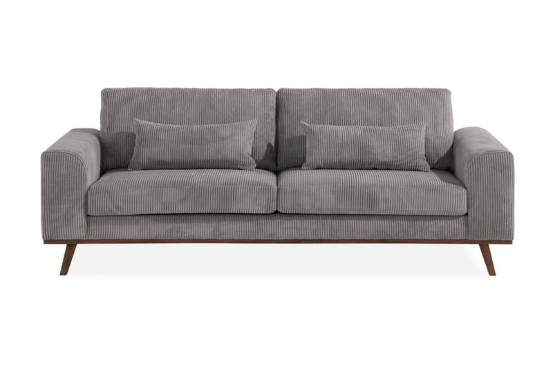 Copenhagen 3-Pers. Sofa Manchester - Grå - Møbler - Sofaer - 3 personers sofa