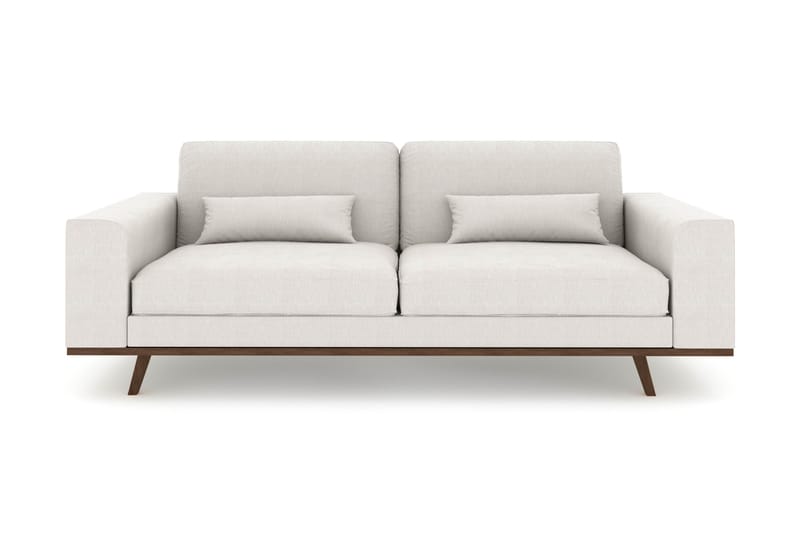 Copenhagen 3-Pers. Sofa - Linned Beige - Møbler - Sofaer - 3 personers sofa