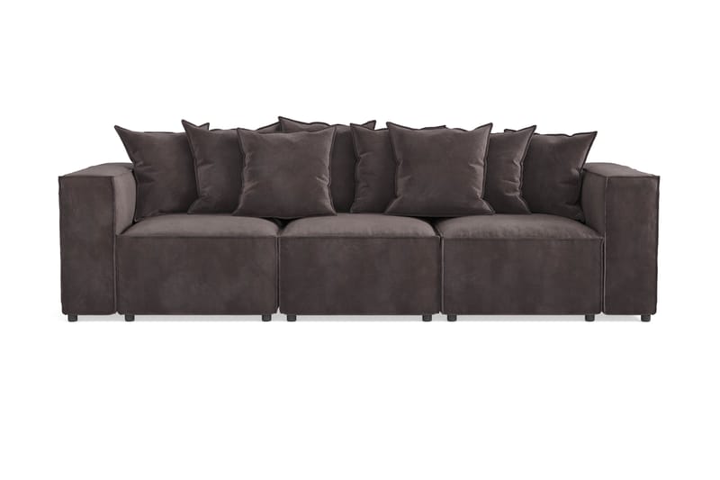 Cubo 3-Pers. sofa - Grå - 3 personers sofa