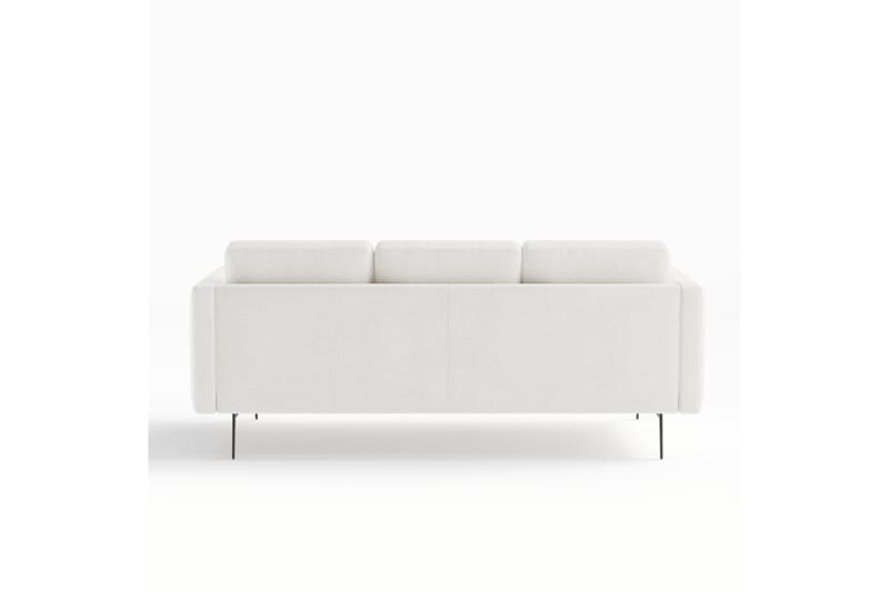 Debbi Sofa 3-personers - Hvid Bouclé - Møbler - Sofaer - 3 personers sofa