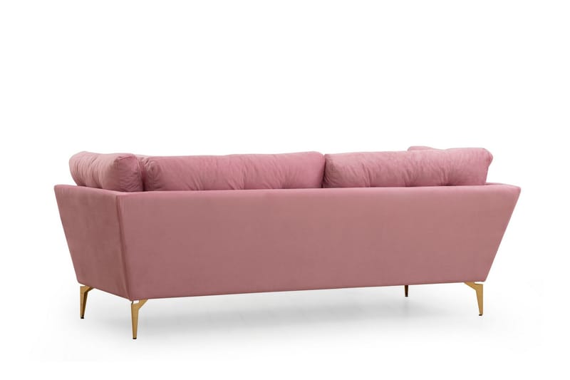 Dorval Sofa 3-seter - Rosa - Møbler - Sofaer - 3 personers sofa