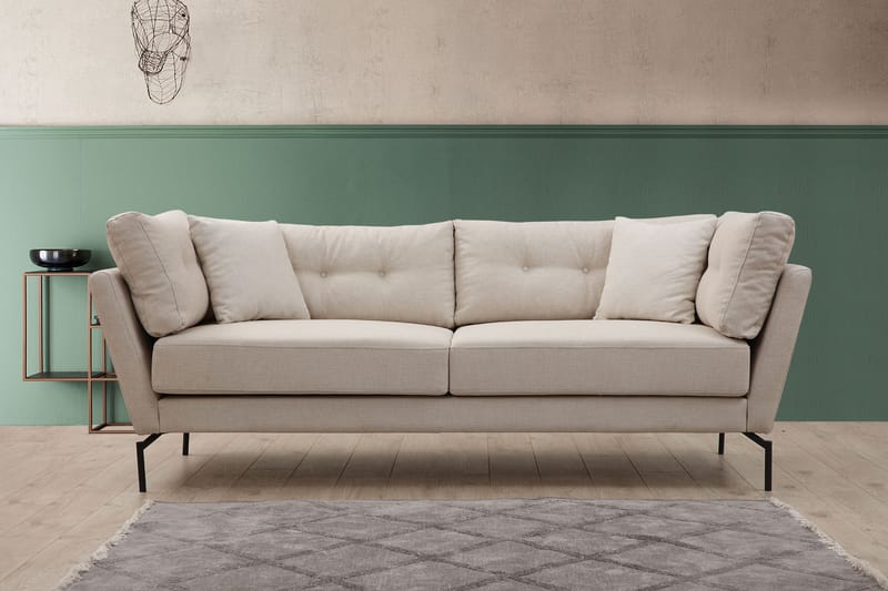 Dorval Sofa 3-personers - Beige - Møbler - Sofaer - 3 personers sofa