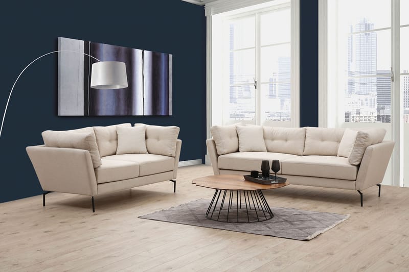 Dorval Sofa 3-personers - Beige - Møbler - Sofaer - 3 personers sofa