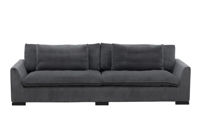 Durham 3-Pers. Sofa - Mørkegrå Cordfløyel - Møbler - Sofaer - 3 personers sofa