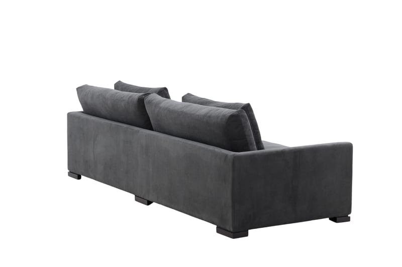 Durham 3-Pers. Sofa - Mørkegrå Cordfløyel - Møbler - Sofaer - 3 personers sofa