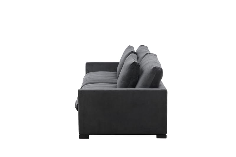 Durham 3-Pers. Sofa - Mørkegrå Cordfløyel - Møbler - Sofaer - 3 personers sofa