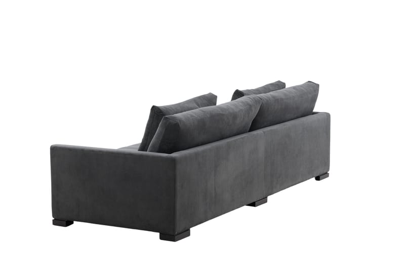 Durham 3-Pers. Sofa - Mørkegrå Cordfløyel - Møbler - Sofaer - 3 personers sofa