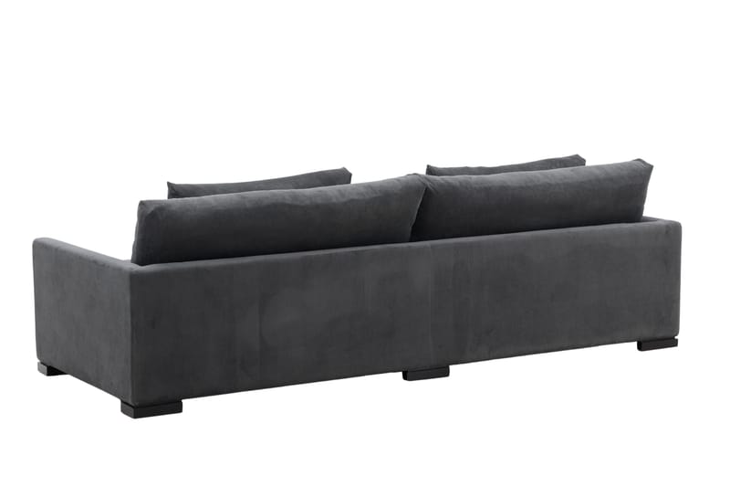 Durham 3-Pers. Sofa - Mørkegrå Cordfløyel - Møbler - Sofaer - 3 personers sofa