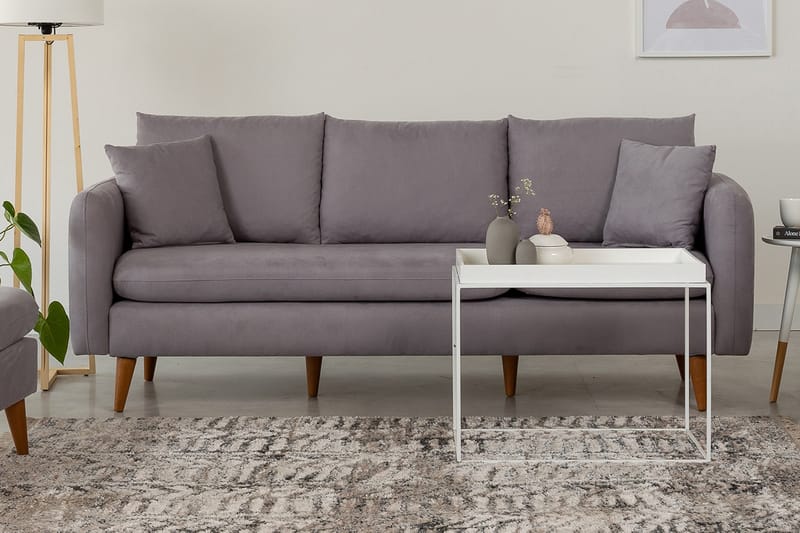 Espeut 3-pers. Sofa - Grå - Møbler - Sofaer - 3 personers sofa