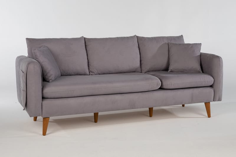 Espeut 3-pers. Sofa - Grå - Møbler - Sofaer - 3 personers sofa