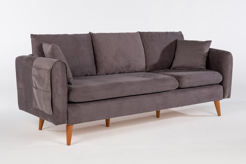 Espeut 3-pers. Sofa - Grå - Møbler - Sofaer - 3 personers sofa