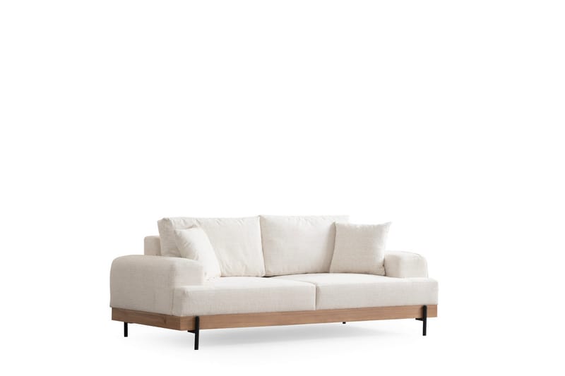 Eti Sofa 3-pers - Hvid - Møbler - Sofaer - 3 personers sofa