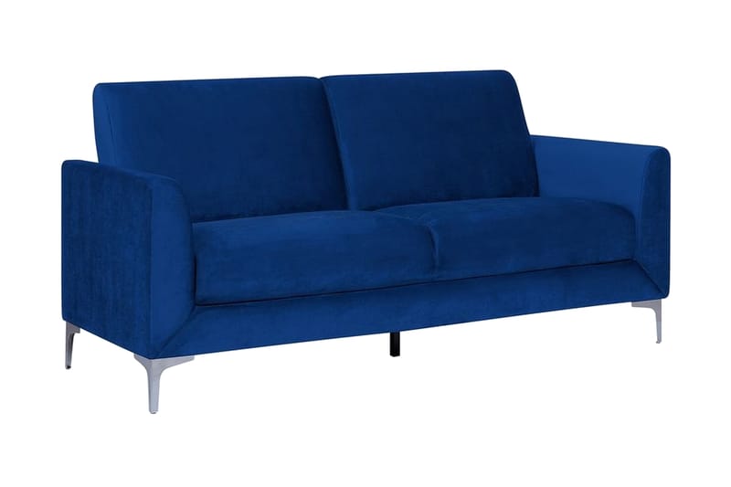 Fenes Sofa 3 sæder - Blå - 3 personers sofa