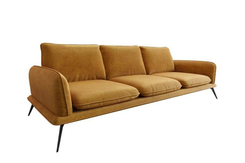 Graystone 3-pers. Sofa - Gul - Møbler - Sofaer - 3 personers sofa