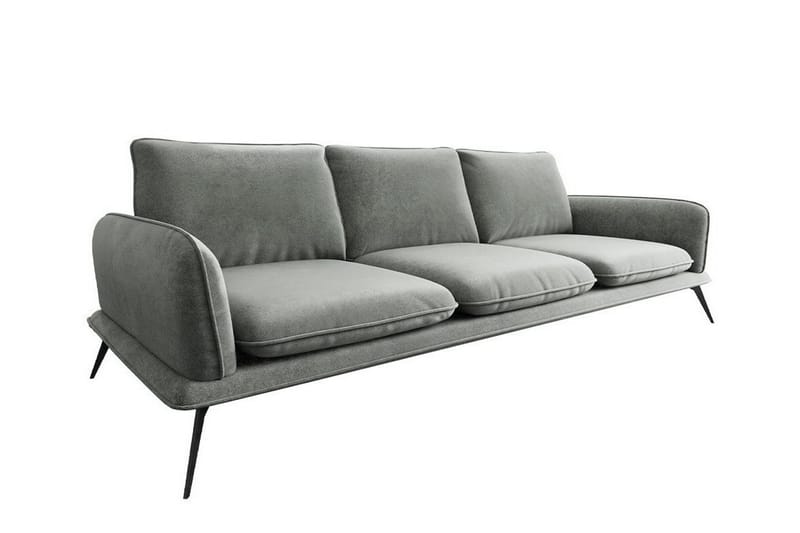 Graystone 3-pers. Sofa - Lysegrå/Mørkegrå - Møbler - Sofaer - 3 personers sofa