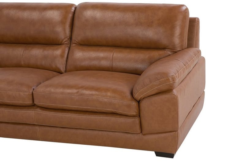 Horten sofa 3 pers - Brun - Møbler - Sofaer - 3 personers sofa