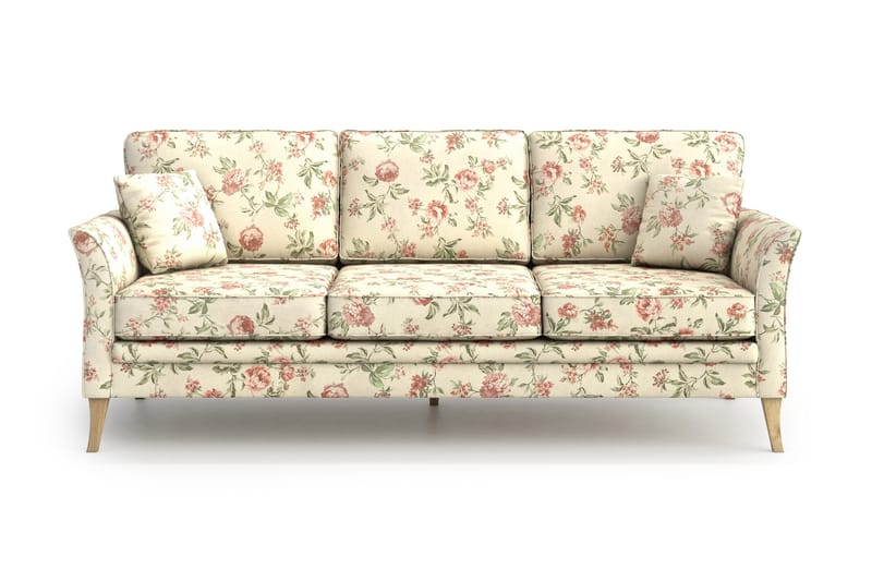 Juliette 3-pers. Sofa - Flerfarvet - 3 personers sofa