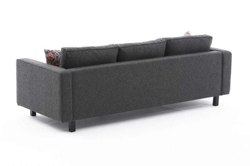 Kaletea Sofa 3-Pers. - Antracit - Møbler - Sofaer - 3 personers sofa