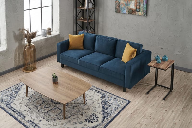 Kaletea Sofa 3-Pers. - Grøn - Møbler - Sofaer - 3 personers sofa