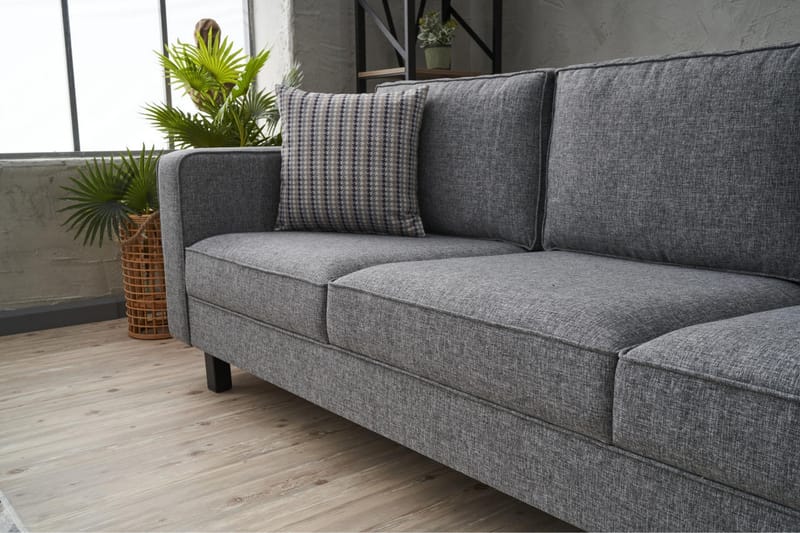 Kaletea Sofa 3-Pers. - Grå - Møbler - Sofaer - 3 personers sofa