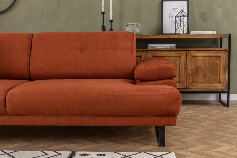 Kitimat Sofa 3-personers - Orange - Møbler - Sofaer - 3 personers sofa