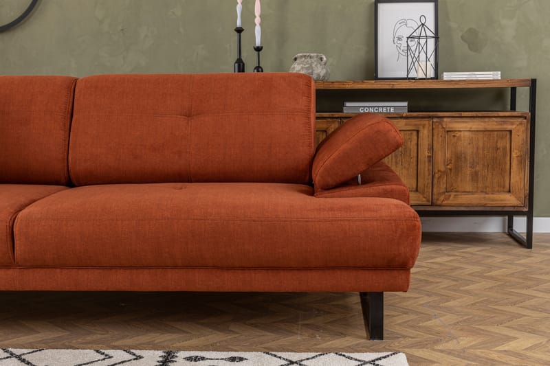 Kitimat Sofa 3-personers - Orange - Møbler - Sofaer - 3 personers sofa