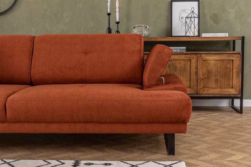 Kitimat Sofa 3-personers - Orange - Møbler - Sofaer - 3 personers sofa