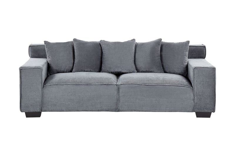 Lahall 3-Pers. Sofa - Mørkegrå - Møbler - Sofaer - 3 personers sofa