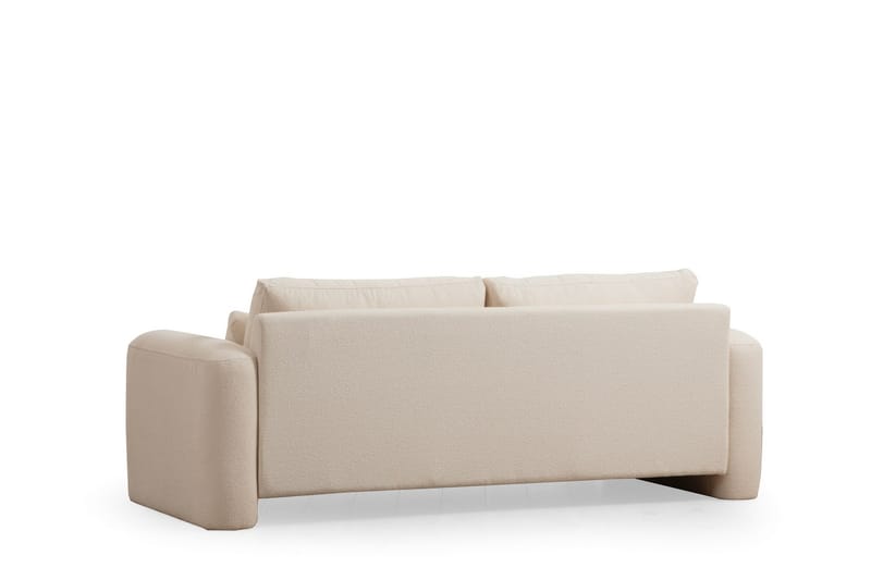 Makhan Sofa 3-personers - Lysebeige - Møbler - Sofaer - 3 personers sofa