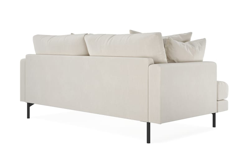 Menard Dyb 3-personers Sofa Fløjl 205 cm bred - Møbler - Sofaer - 3 personers sofa