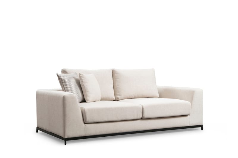 Mezonzo 3-Pers. Sofa - Beige - Møbler - Sofaer - 3 personers sofa